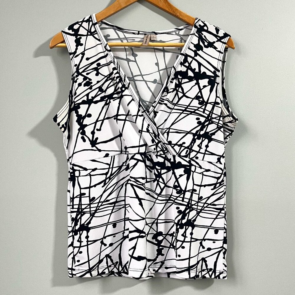 Susan Lawrence empire waist Sleeveless Top